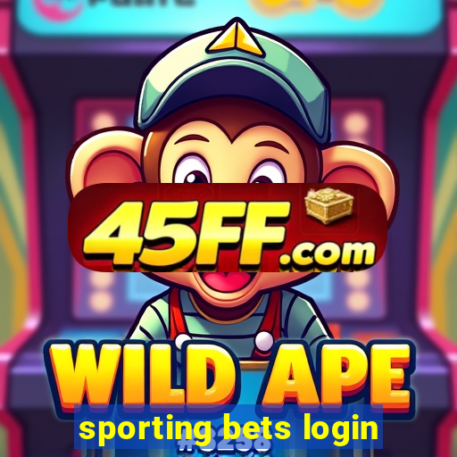 sporting bets login